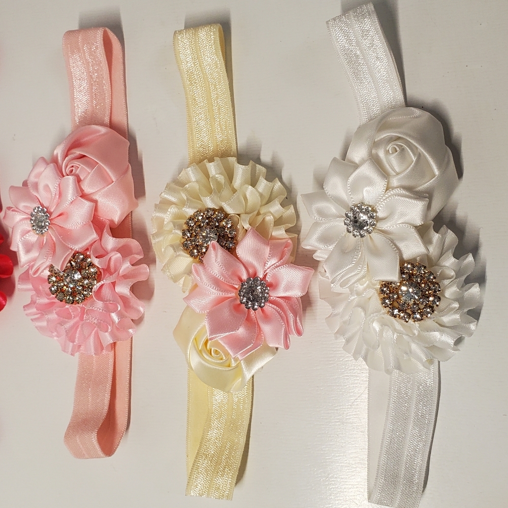 Baby Girl Homemade Headbands for Photography